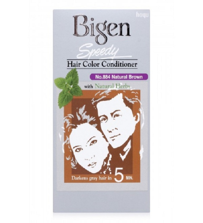 BigenSpeedy Hair Color No. 884 Natural Brown by Bigen Online Hair Colors Bath & Body