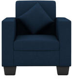 Buy Cooper Two Seater Sofa in Royal Blue Colour by ARRA Online - Two