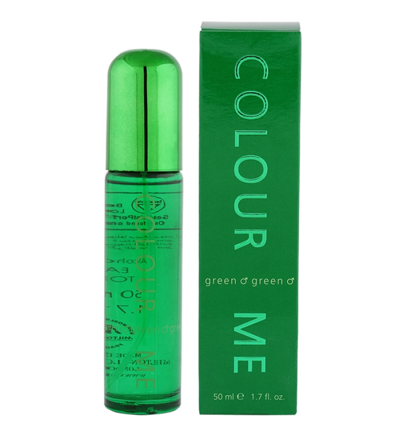 Color Me Green Edt Spray For Men 50 Ml by Colour Me Online Perfumes