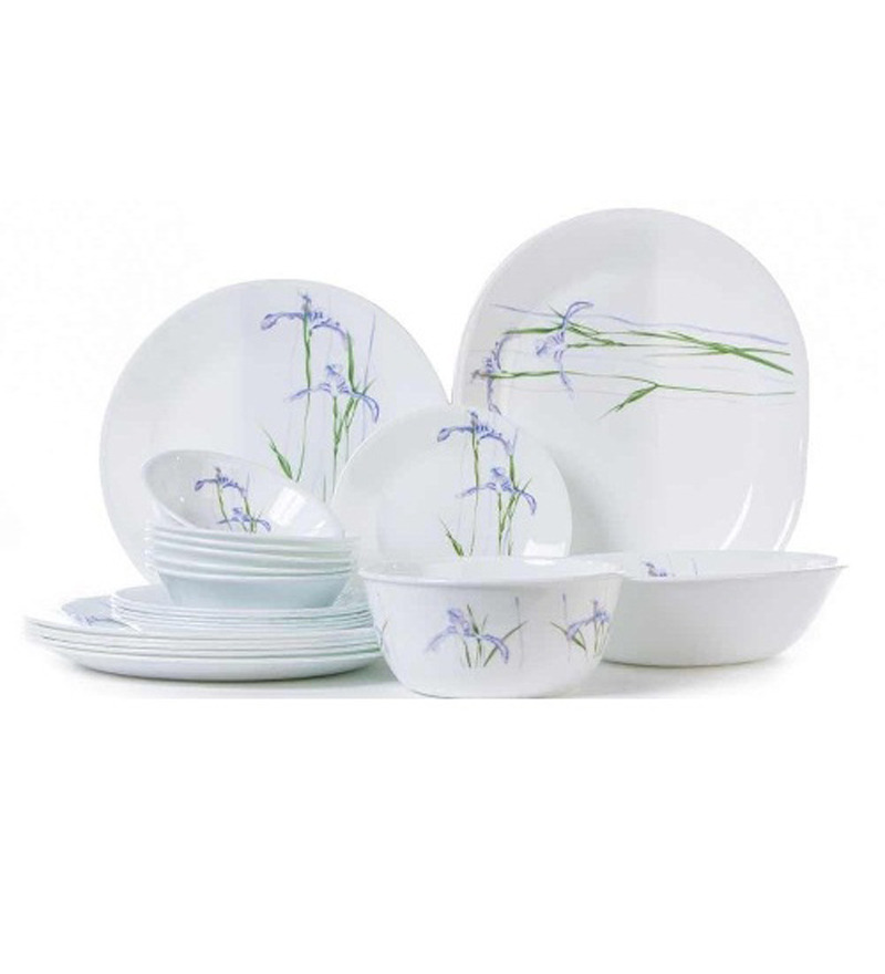 Corelle Shadow Iris Asia Collection 21 Pcs Dinner Set by Corelle Online