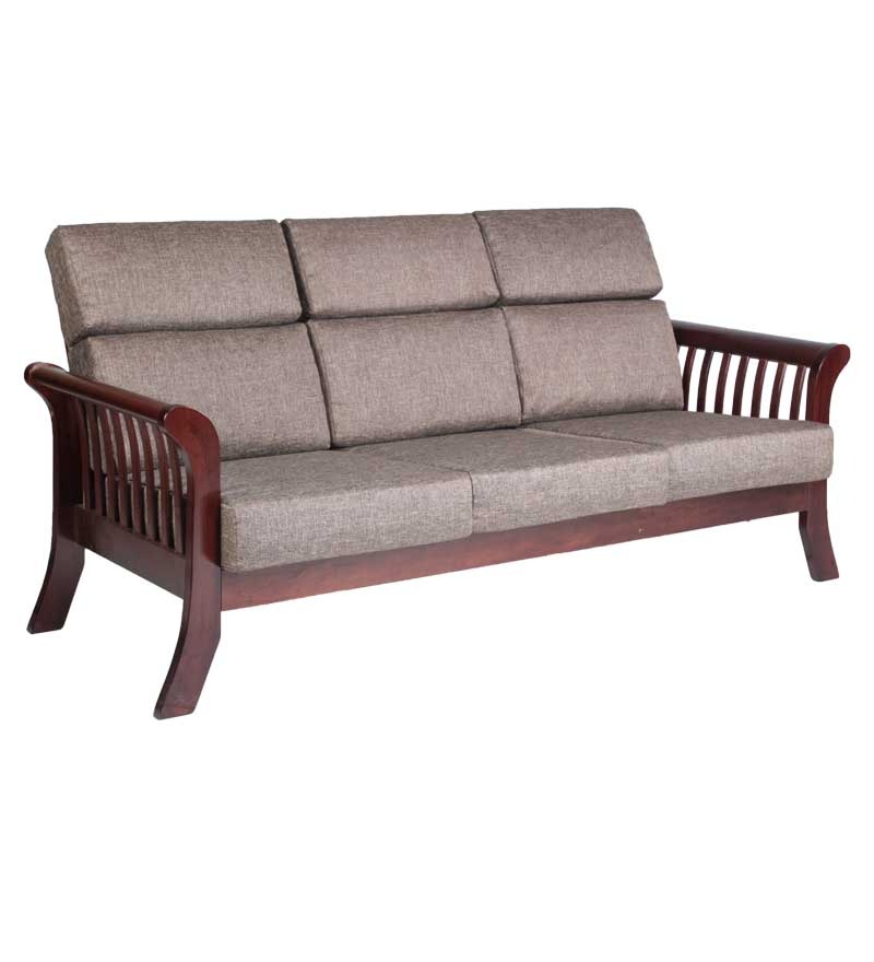 Durian Slatted Three Seater Wooden Sofa Frame by Durian Online Three