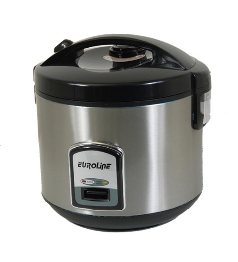 Euroline 1.8L Electric Rice Cooker SS Body by Euroline Online