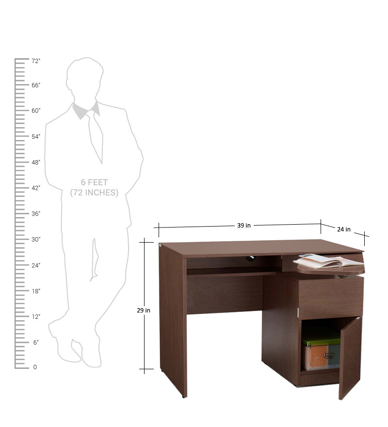 Floyd Swivel Arm Study Table by Godrej Interio by Godrej Interio Online