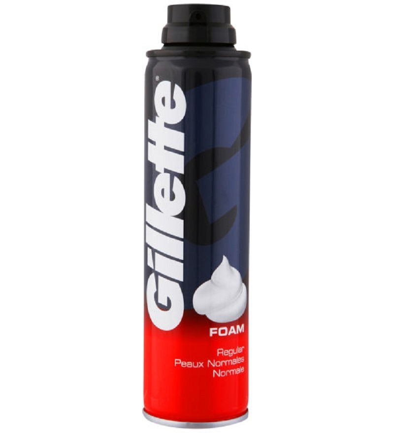 Gillette Shave Foam Regular 196gm Pack Of 2 by Gillette Online Shaving Creams & Gels Mens