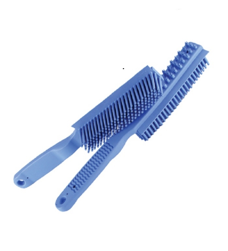 Zibo Handy Rubber Carpet Broom Ideal For Removing Hair, Lint, Dust, Etc