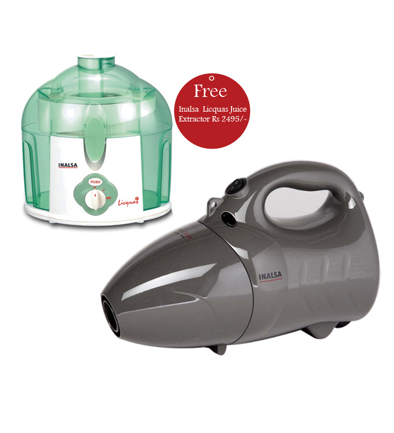Inalsa Duo Clean Vacuum Cleaner with Inalsa Licquas Juice Extractor