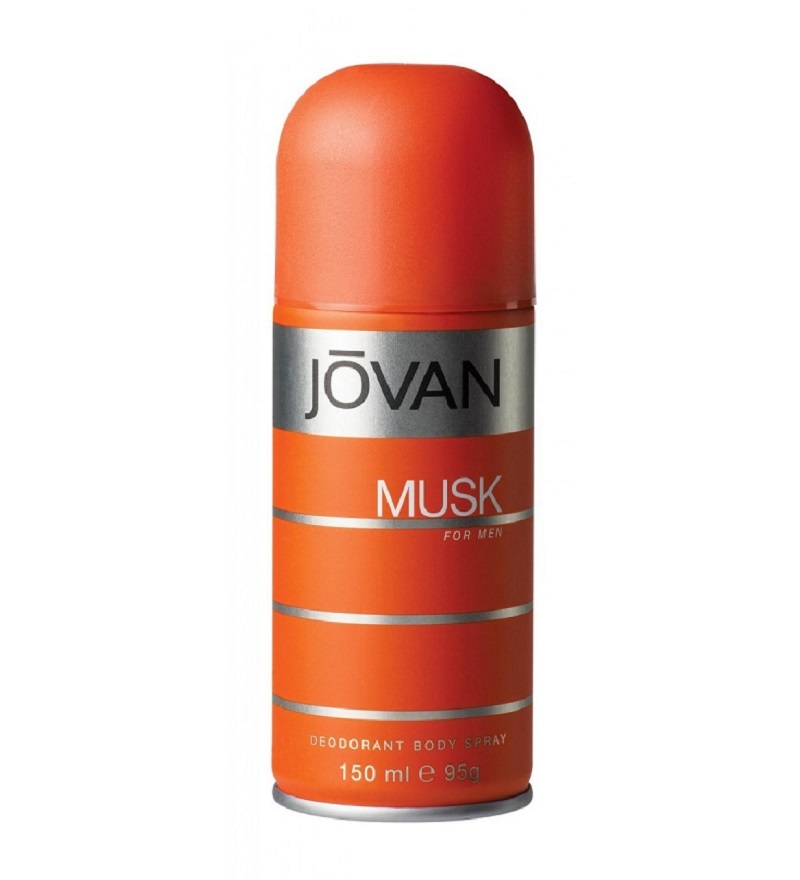 Jovan Musk Deodorant For Men 150 Ml Pack Of 2 by Jovan Online For Him