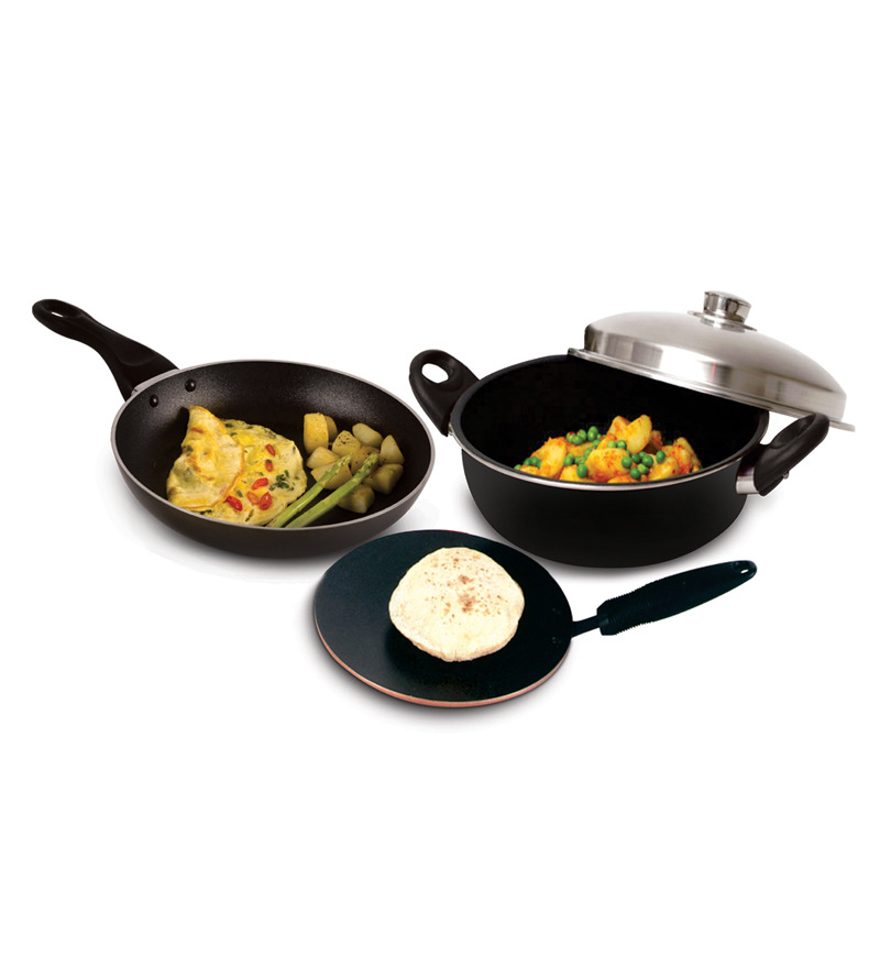 Kitchen Chef Designer Cookware Set - 3 pcs
Kitchen Chef Designer Cookware Set - 3 pcs