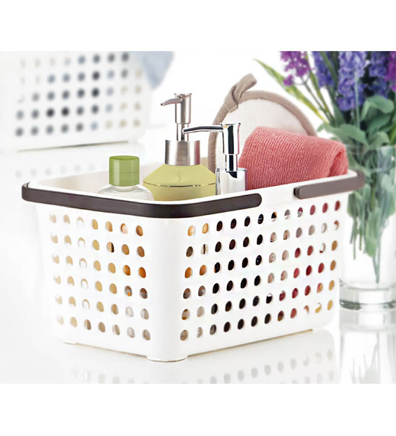 Lock&lock Living Basket With Handle Medium By Lock 'n Lock Online 