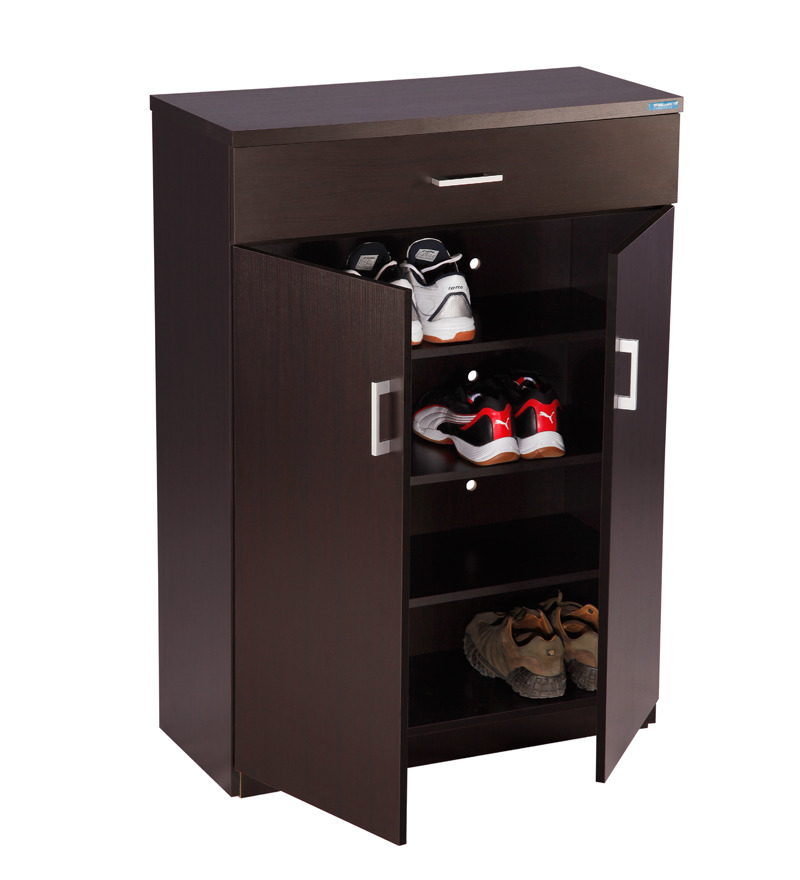 Nilkamal Liberty Wenge Shoe Rack by Nilkamal Online Engineered Wood