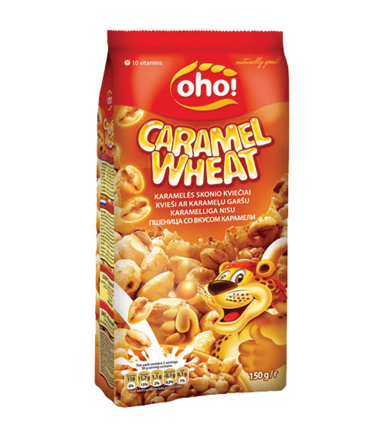 Oho! Caramel Wheat Cereal (Set of 2) by Oho! Online Cereal & Muesli Kitchen Pepperfry Product