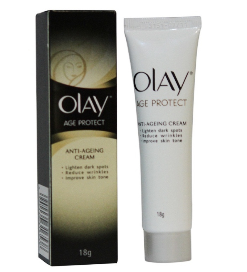 Olay Anti Aging Cream Age Protect (18 Gm) Pack Of 3 by Olay Online