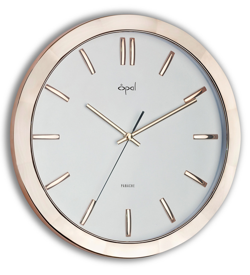 Opal Designer Wall clock Rose Gold by Opal Online Contemporary Clocks