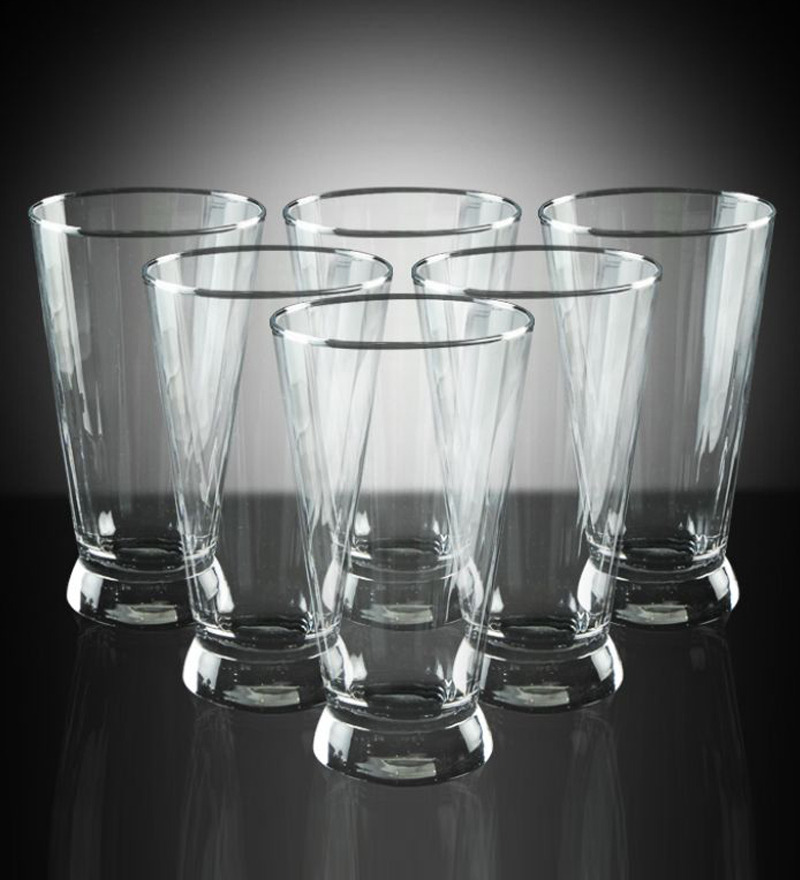 Pasabahce Daphne Long Glass Set of 6 by Pasabahce Online Everyday