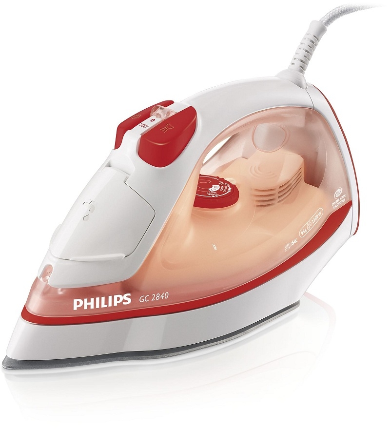 Philips GC2840/02 2200W Steam Iron (White) by Philips Online Electric