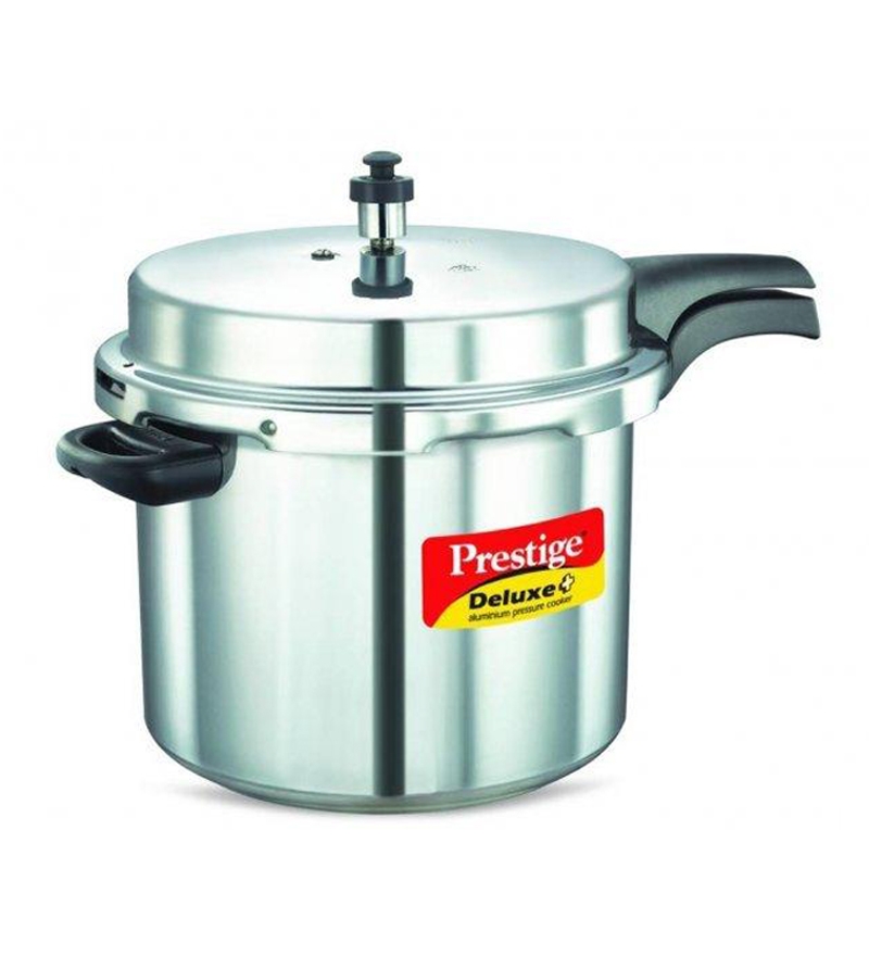 Prestige Deluxe Plus StainlessSteel Pressure Cooker 10 Ltr by Prestige