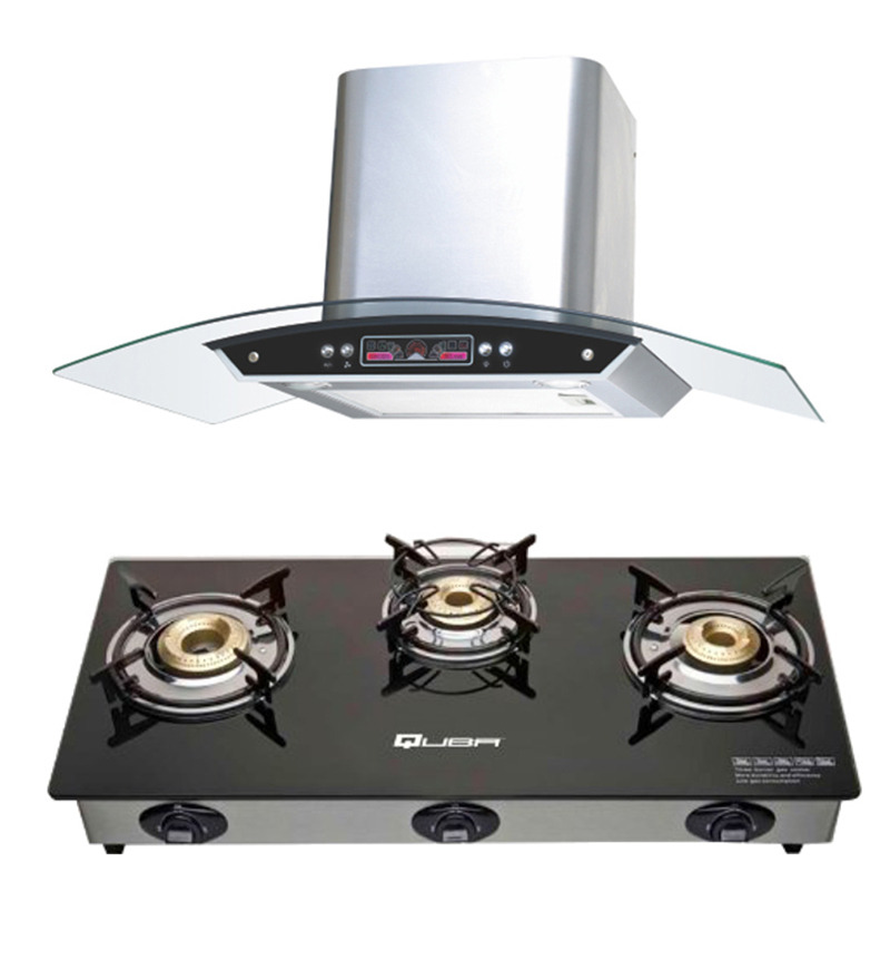 Quba 1115 Chimney & Gas Stove Combo by Quba Online Chimneys & Cooktop