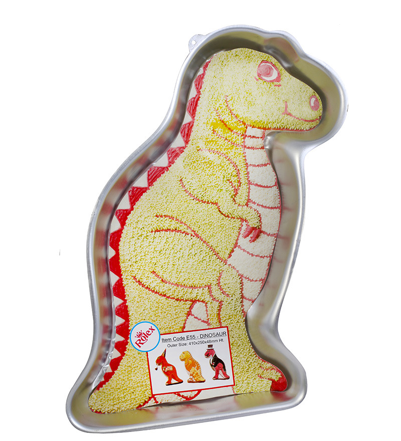 Rolex Aluminum Dinosaur Cake Mold Pan Big by Rolex Online Baking