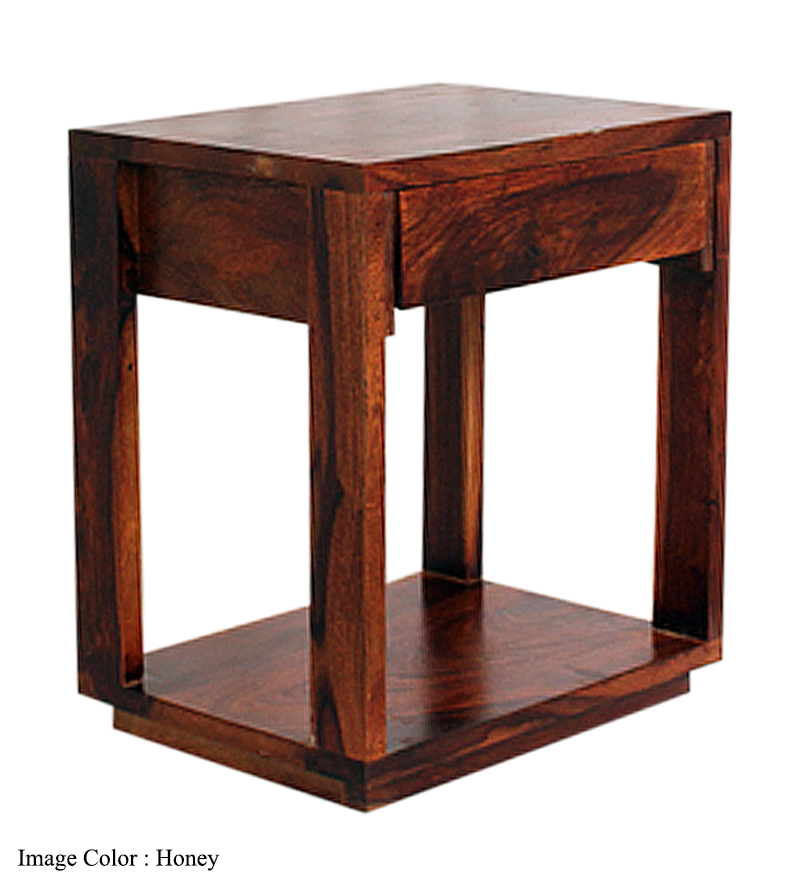 Sheesham Wood End table by Mudramark Online Eclectic Furniture
