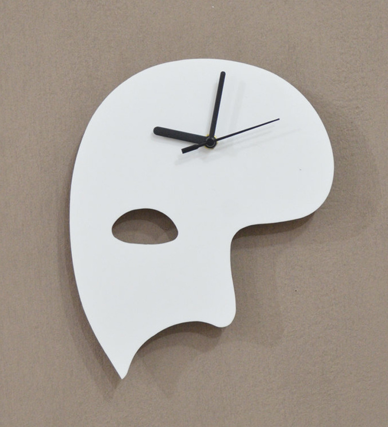 Silhouette Phantom of the Opera Mask Wall Clock by Silhouette Online