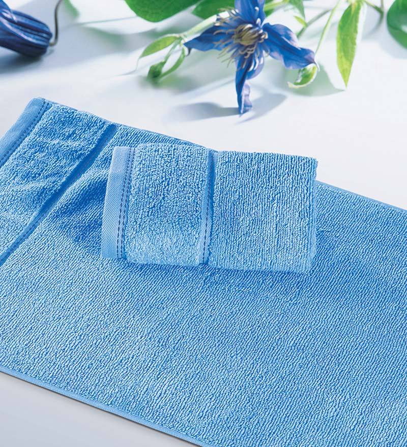 Spread Air Sky Blue Cotton Hand Towel by Spread Online Hand Towel