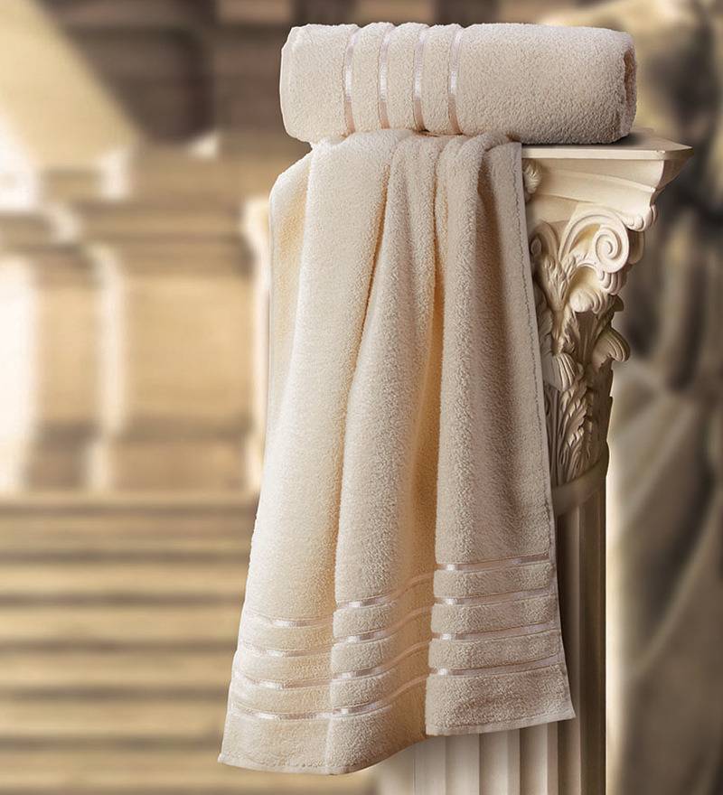 Spread Roman Off White Hand Towel by Spread Online Hand Towel Towels Pepperfry Product