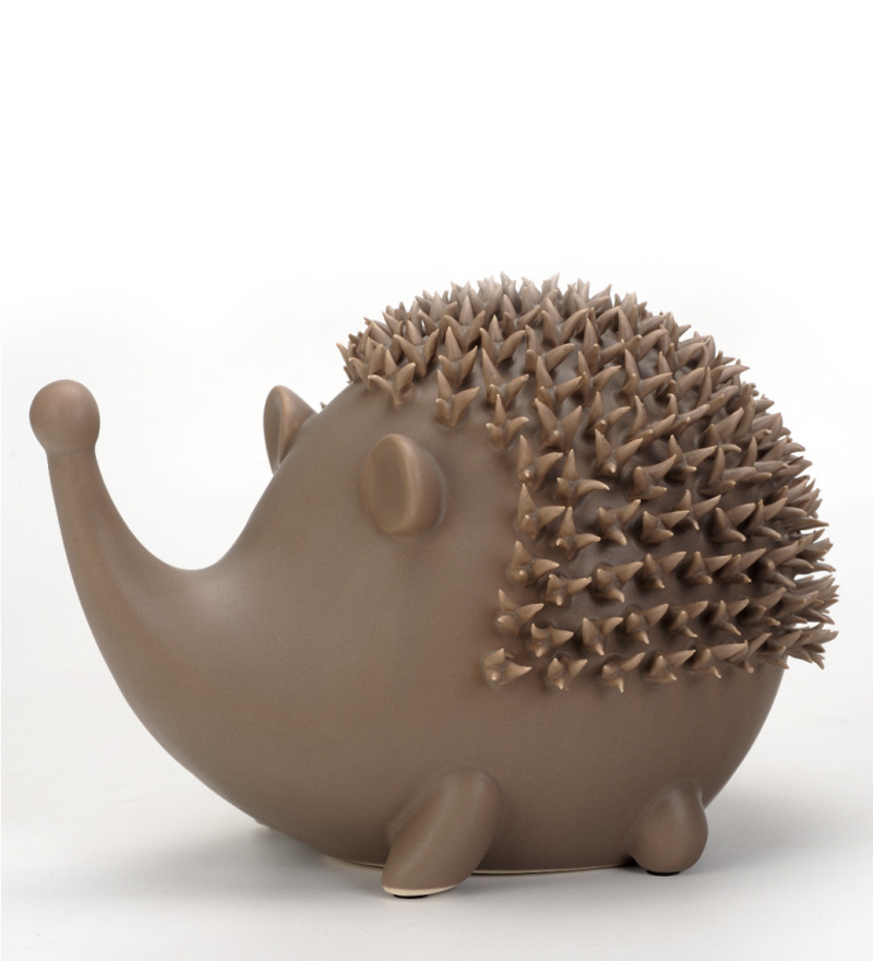 Take Me Home Ceramic Hedgehog by Take Me Home Online Showpieces
