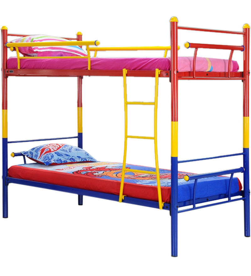 Tri Colour Bunk Bed by FurnitureKraft by FurnitureKraft Online Beds
