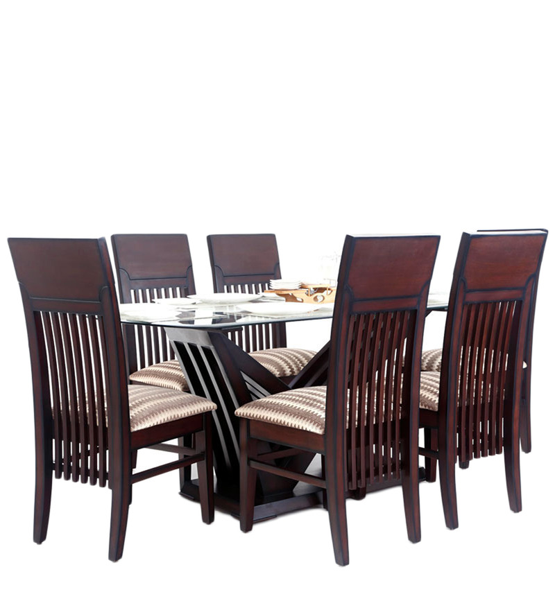 Buy Zrich Six Seater Dining Set by Looking Good Furniture Online Six