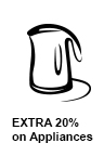 extra20% on appliances