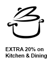 extra20% on kitchen dinning 