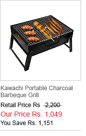 Kawachi Portable Charcoal Barbeque Grill