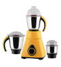 Anjalimix Amura 1000W Yellow Mixer Grinder With 3 Jars