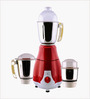 AnjaliMix Pearl Red Mixer Grinder - 750 W