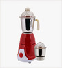 AnjaliMix Prime Duo Red Mixer Grinder - 600 W