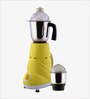 AnjaliMix Zobo Duo Yellow Mixer Grinder - 600 W