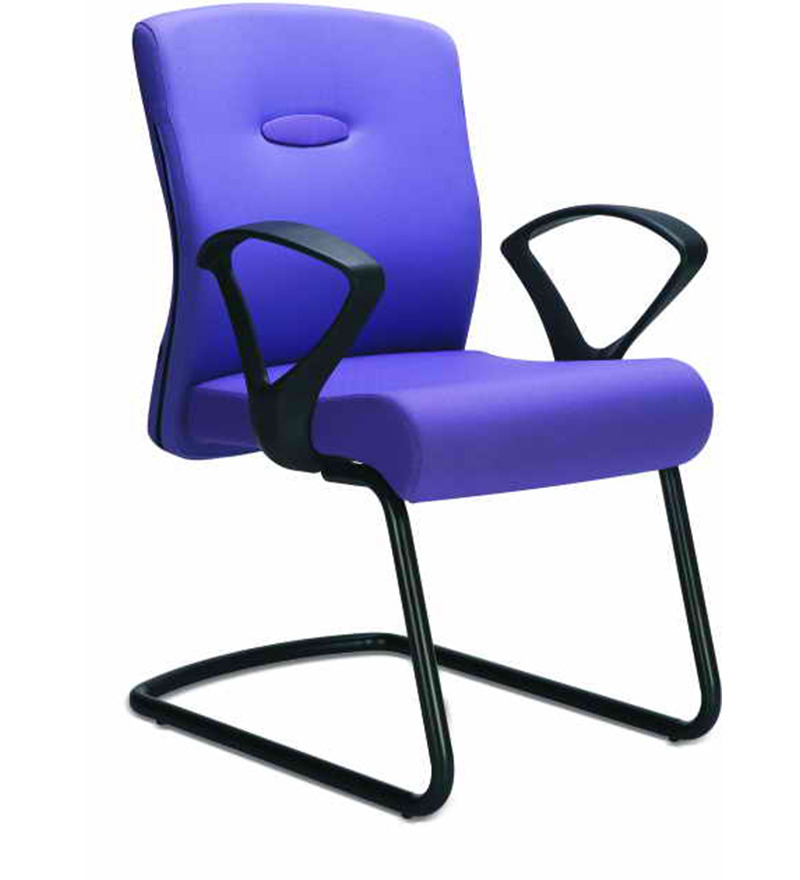 Bravo Visitor Chair in Blue Colour by Godrej Interio by Godrej Interio ...