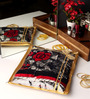 Elegant Plastic Gold Saree Bag - Set of 3