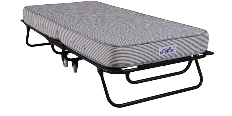 deluxe folding bed with mattress