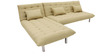 Furny L shaped Sofa bed in Biege colour