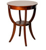 HomeTown Radial Solid Wood Side Table