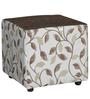 HomeTown Laurel Fabric Pouffe