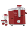 Maharaja Whiteline Desire Red Treasure 550 W Juicer Mixer Grinder