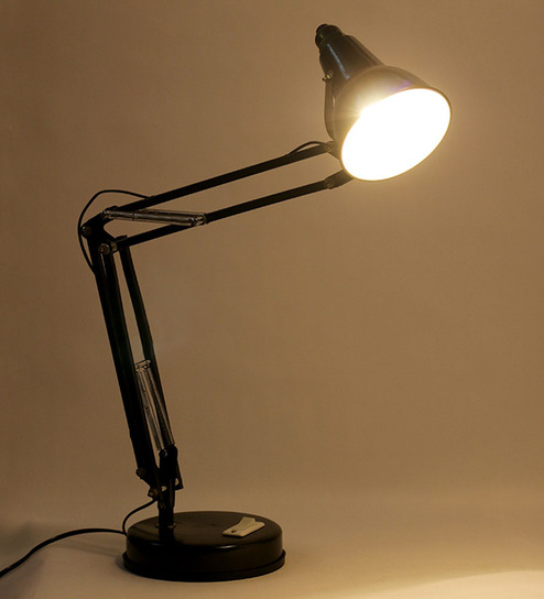 Buy New Era Black Metal Desk Lamp Online - Study Lamps ...