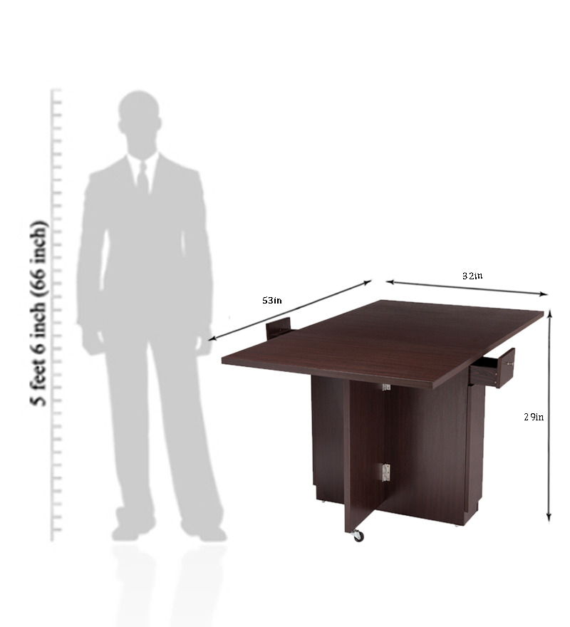 Nilkamal Hector Folding Dining Table (Multipurpose Table) by Nilkamal