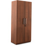 Spacewood Optima Two Door Wardrobe in Walnut Finish