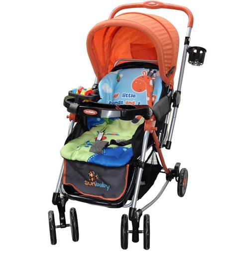 orange prams