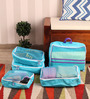 Packnbuy Nylon Blue 5-piece Bags in Bag Travelling Bag Set