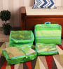 Packnbuy Nylon Green 5-piece Bags in Bag Travelling Bag Set