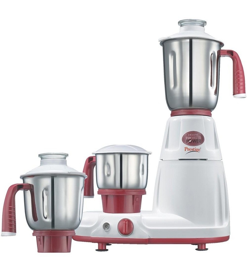 Prestige Deluxe LS 750W Mixer Grinder (Red) by Prestige Online Juicer Mixer Grinders